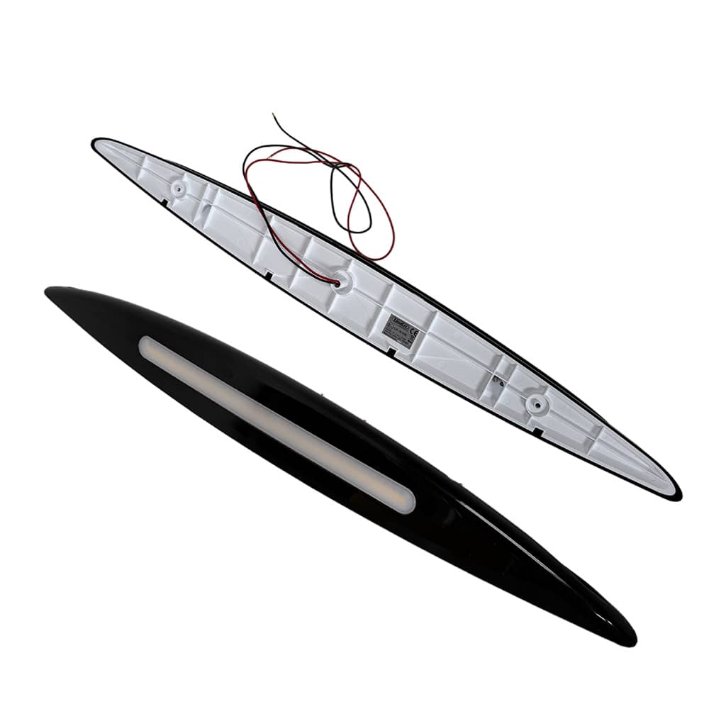 �clairage auvent LED 8W 647 mm noir