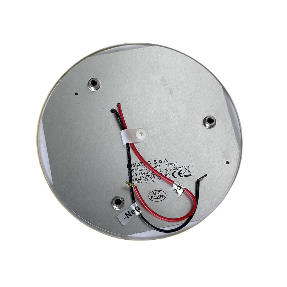 Plafonnier LED rond 12V 130mm 4,7W miroir