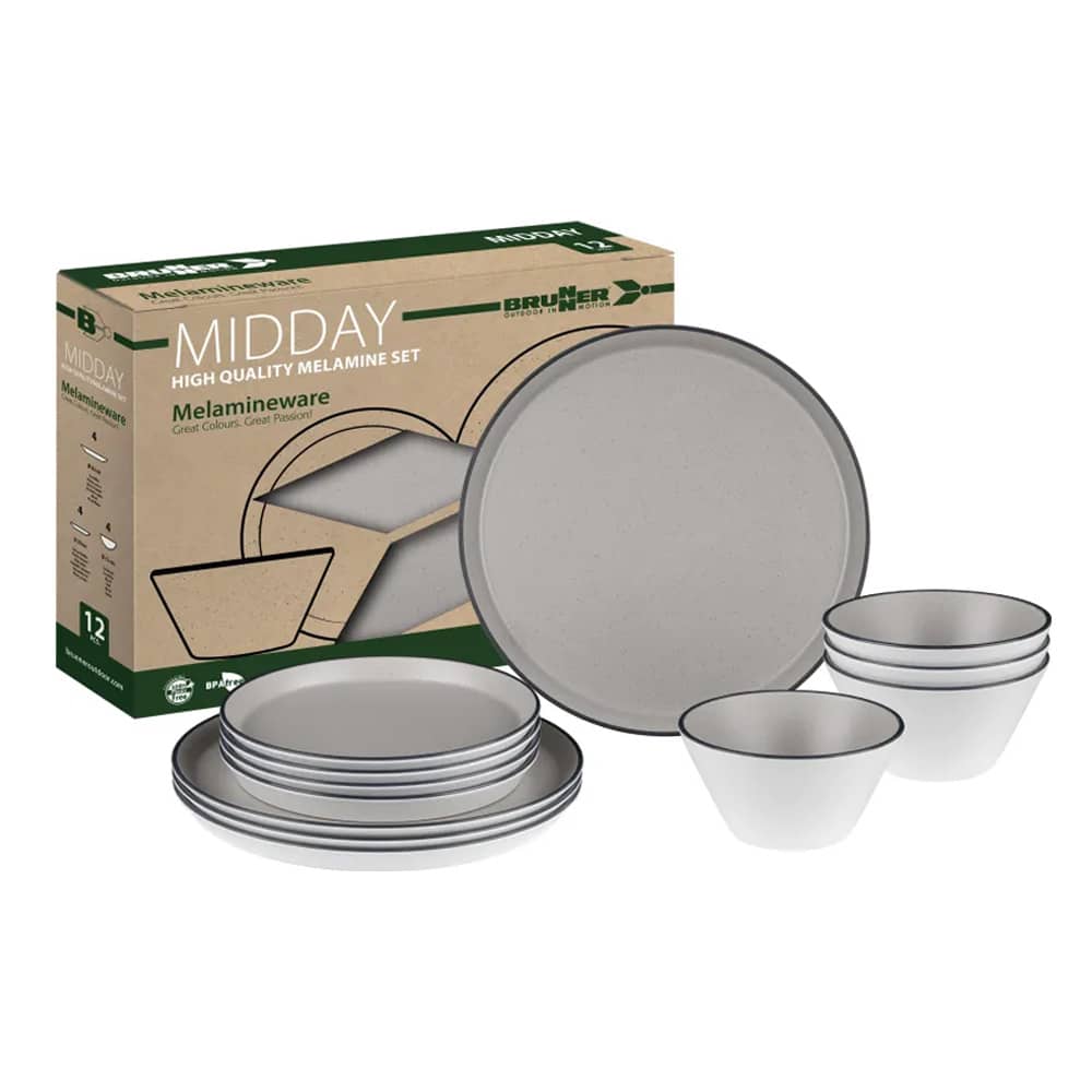 Lot de vaisselle Stone Touch ICONIC COMPACK Midday