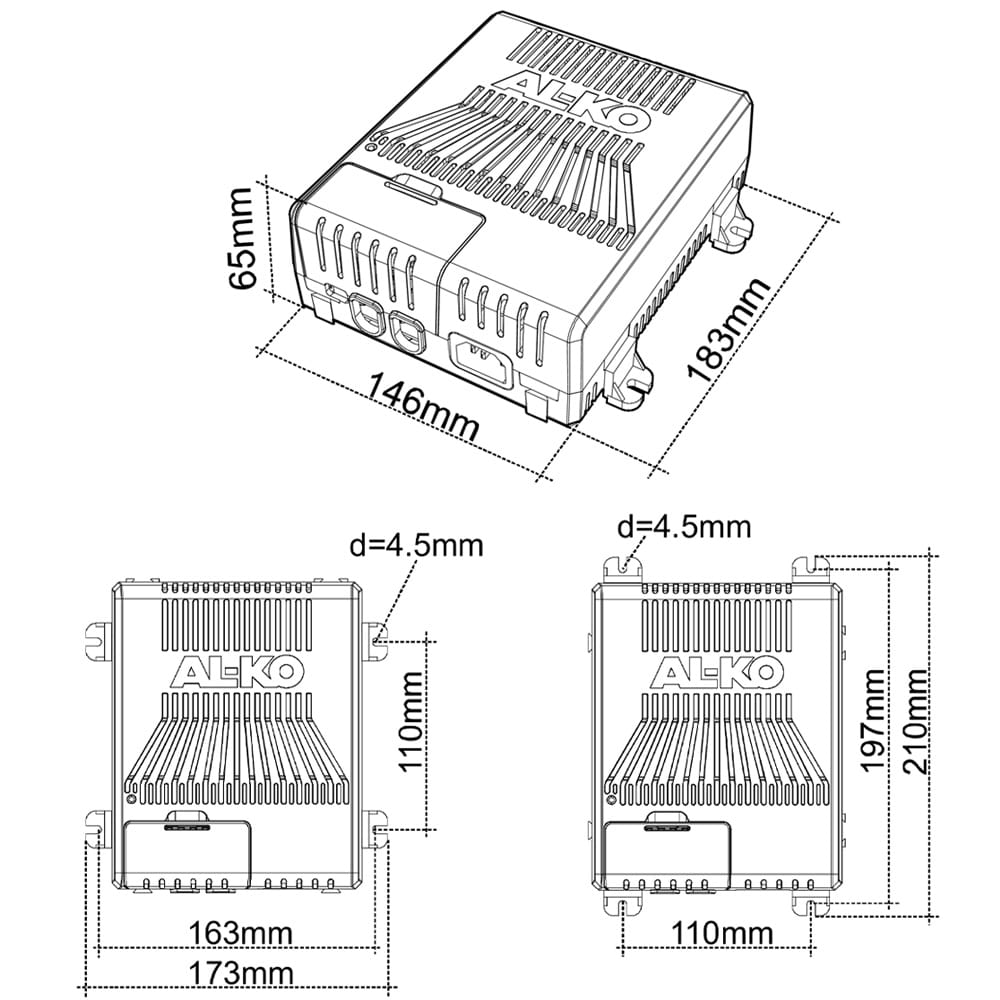 Chargeur de batterie Lithium Plomb AGM GEL BC122 22A