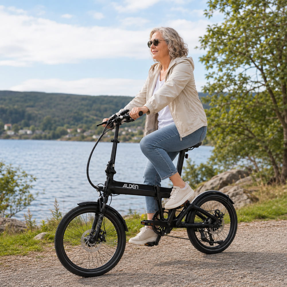 V�lo �lectrique pliable AIO Folding 20'' 10,5Ah ALDEN