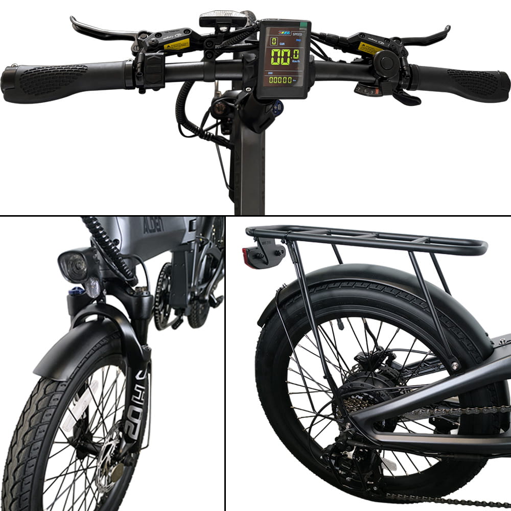 V�lo �lectrique pliable AIO Folding 20'' 10,5Ah ALDEN