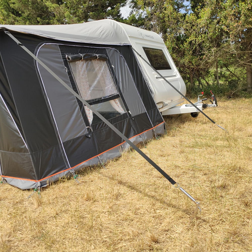 Lot de 2 sangles d'arrimage pour auvents
