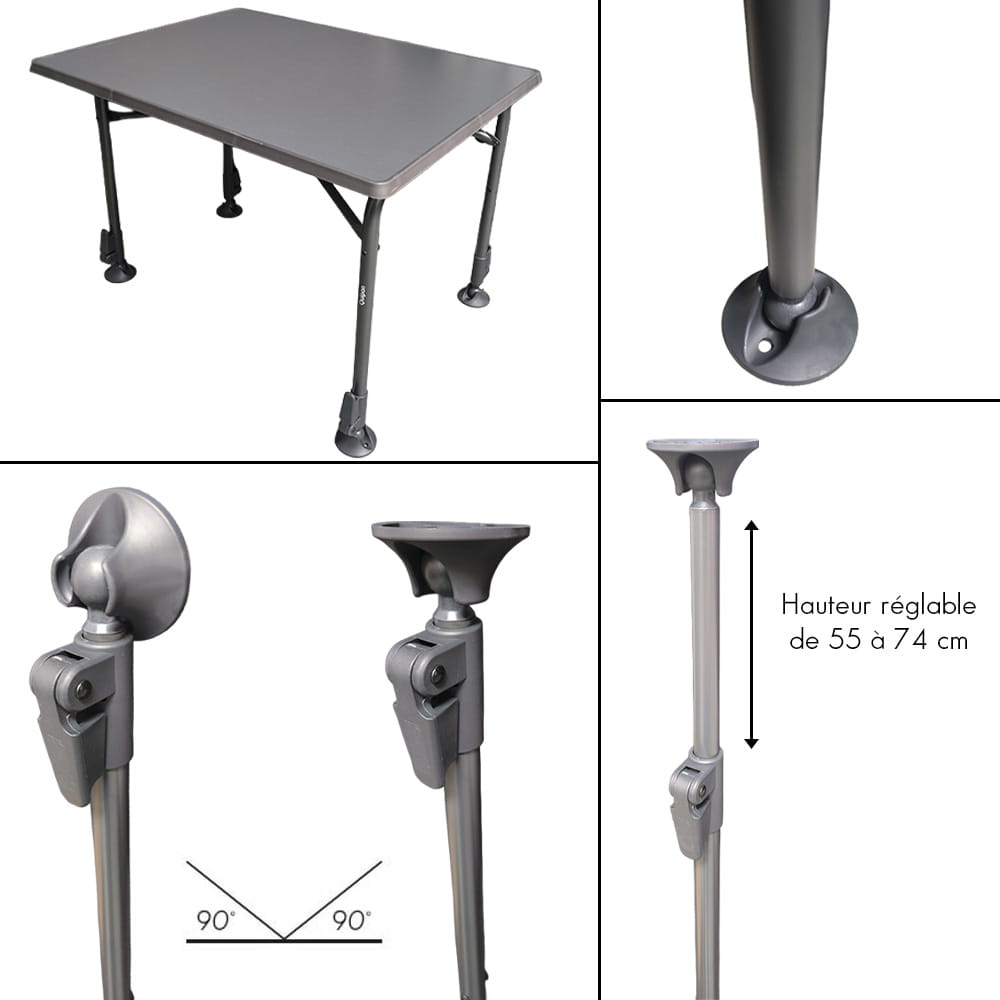 Table de camping pliante Pandro QUIPON