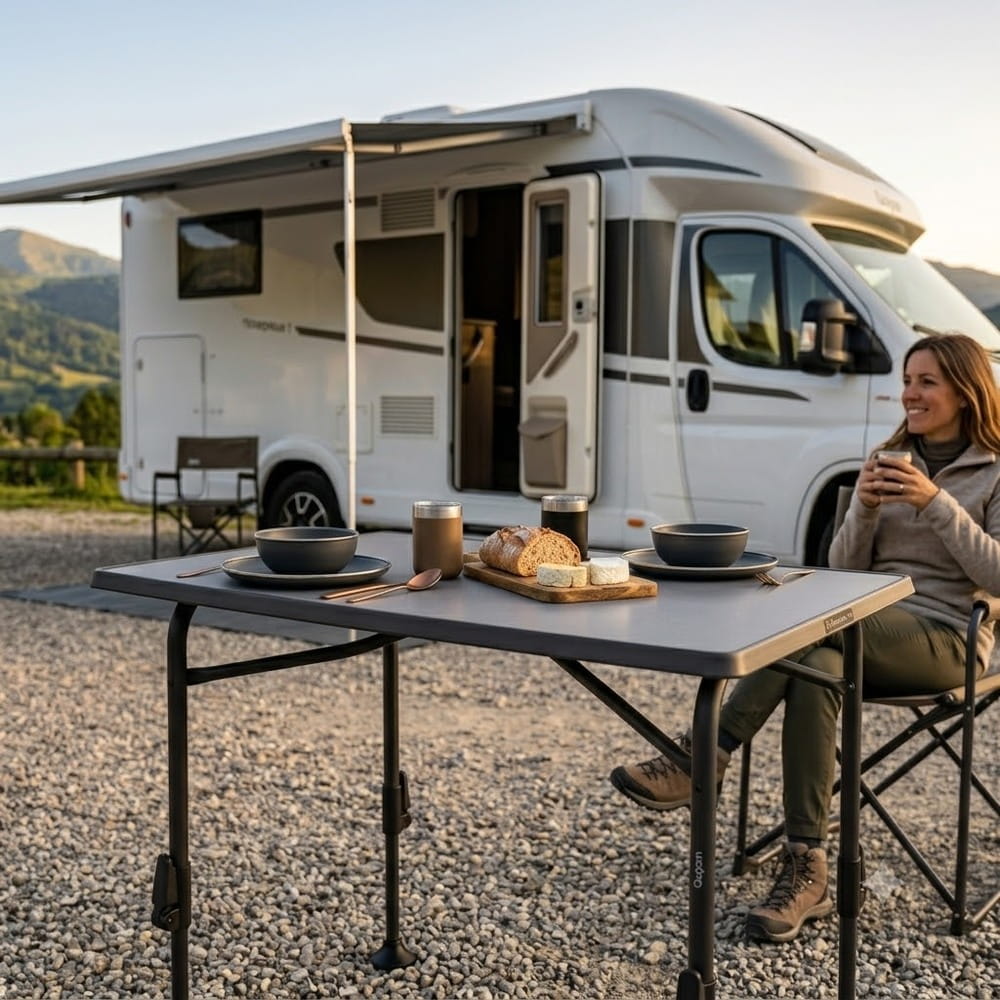 Table de camping pliante Pandro QUIPON