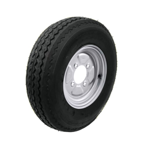 Roue quipe 480 x 8 sur jantes - 4 trous