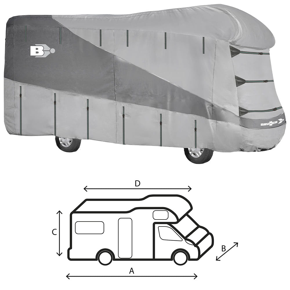 Housse camping-car 7m Polycoat imperm�able UV BRUNNER