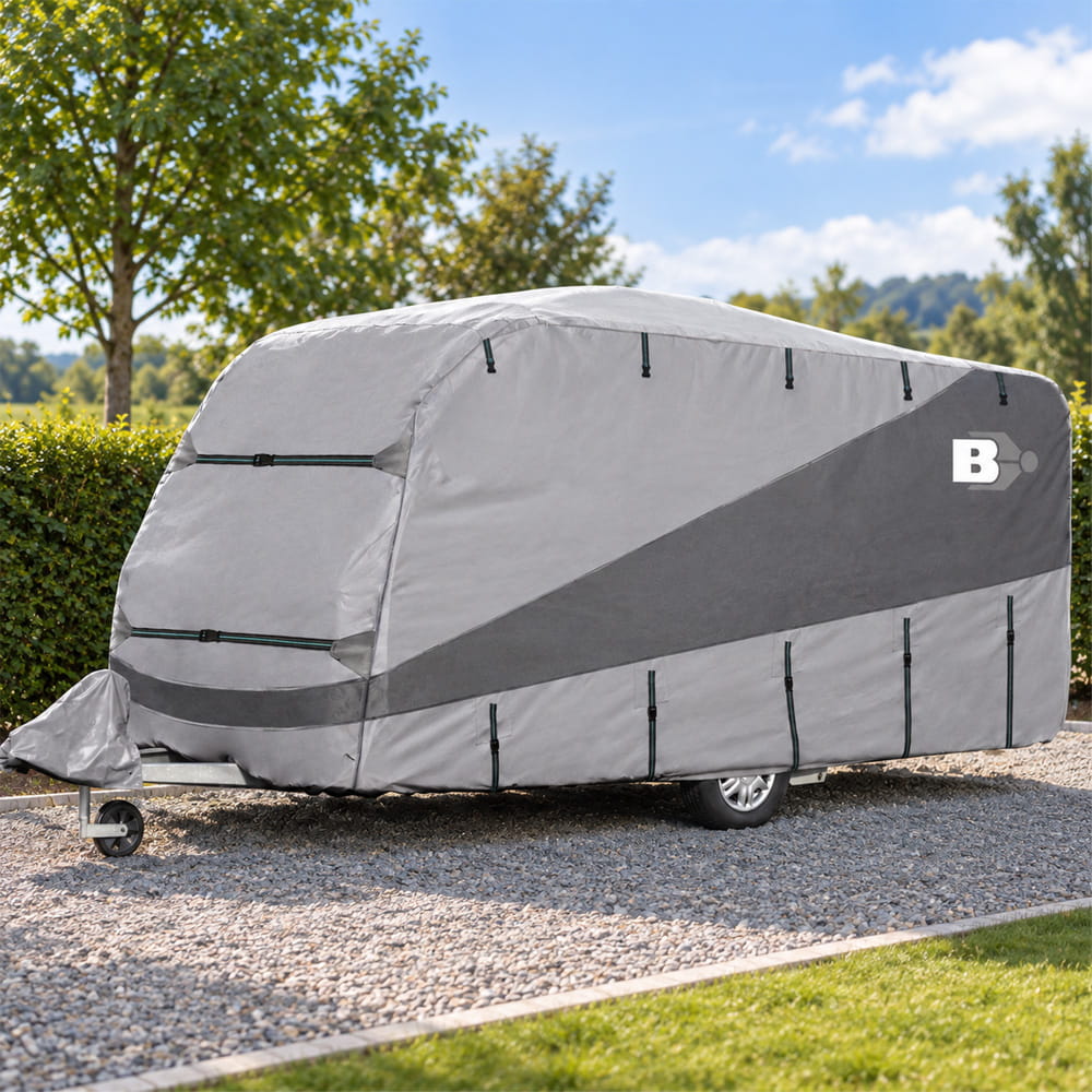 Housse caravane 5m Polycoat imperm�able UV BRUNNER
