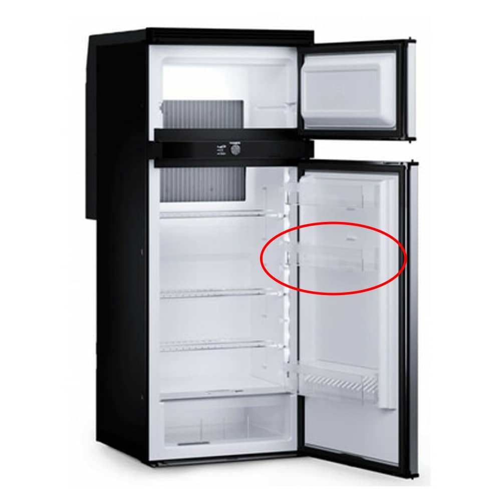 Balconnet de porte transparent pour r�frig�rateur DOMETIC RMD10.5 / RMDT10.5