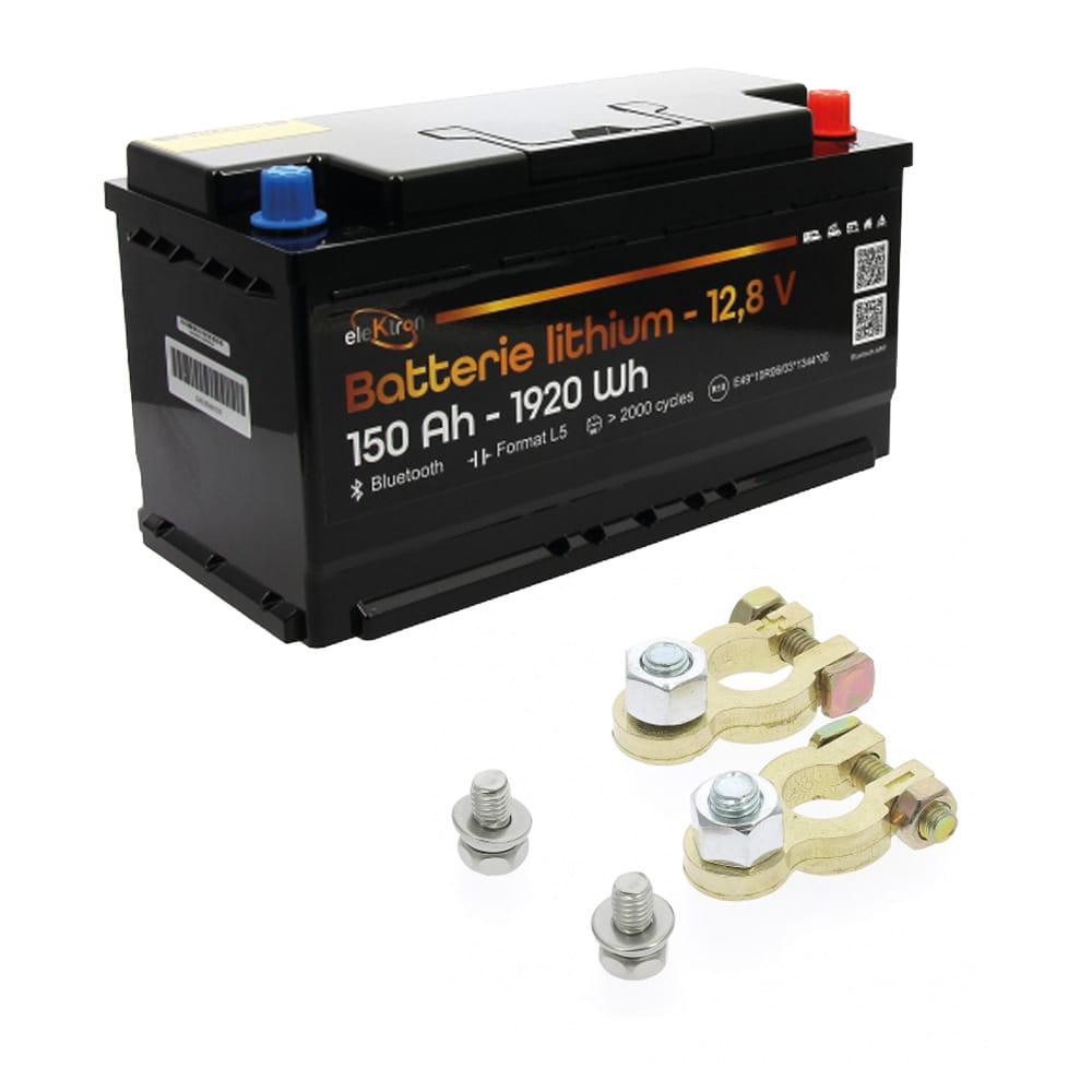 Batterie Lithium 12V 150Ah compact ELEKTRON