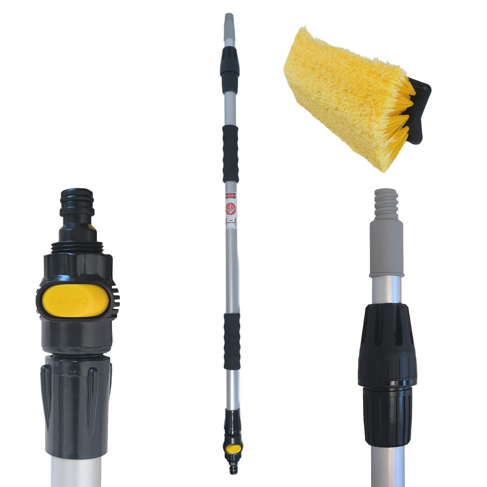 Balai de lavage t�lescopique Deluxe YACHTICON jusqu'� 1m75