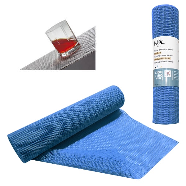 Tapis antidrapant Slip Stop Bleu