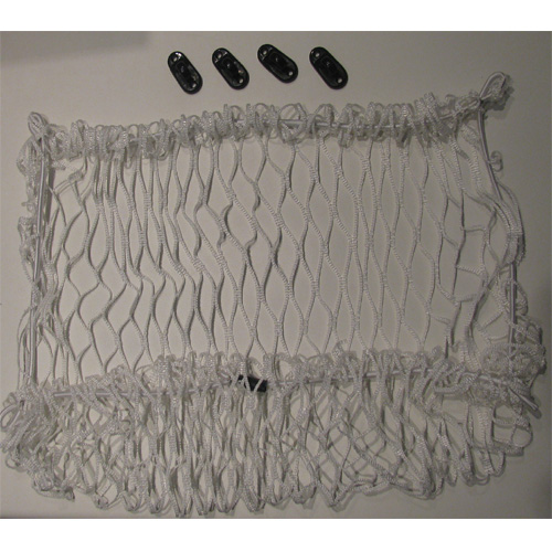 Filet nylon blanc vide-poche 400x200