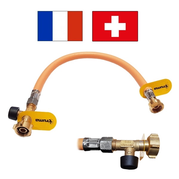 Adaptateur camping-gaz sur lyre pour camping-car