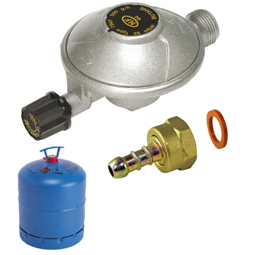 Robinet pour bouteille Campingaz avec sortie gaz classique