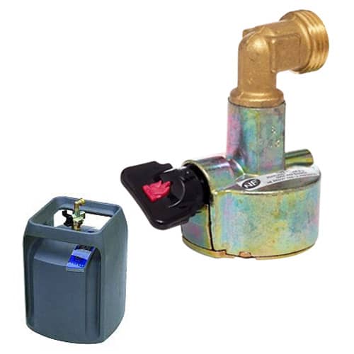 Installez un adaptateur bouteille de gaz cube - Jardin et Saisons