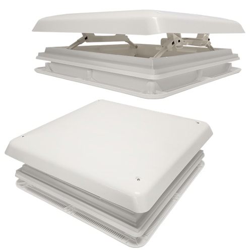 Lanterneau 40x40 extra plat CHANTAL avec occultant