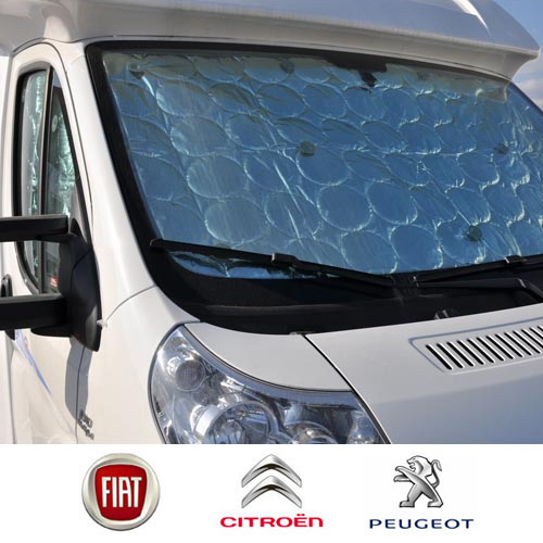 Rideaux volets isolants intérieurs - ISOLATION RIDEAU INTERIEUR  JUMPER/BOXER/DUCATO - BEIGE pour cam