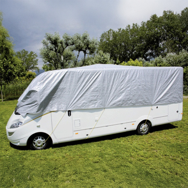 Bâche De Toit Pour Caravane/camping-car - 3x5 M, Noire, Résistante, Avec Sangles élastiques Anti-vent