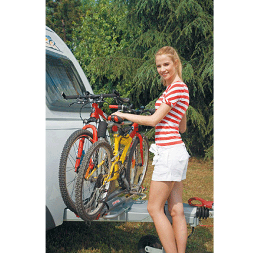 Housse de protection pour vélo - Pour caravane, camping, timon - Montage de  timon - 2 à 3 vélos XL