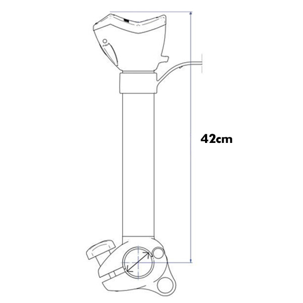 Bras de fixation Thule Bike Holder 42 cm