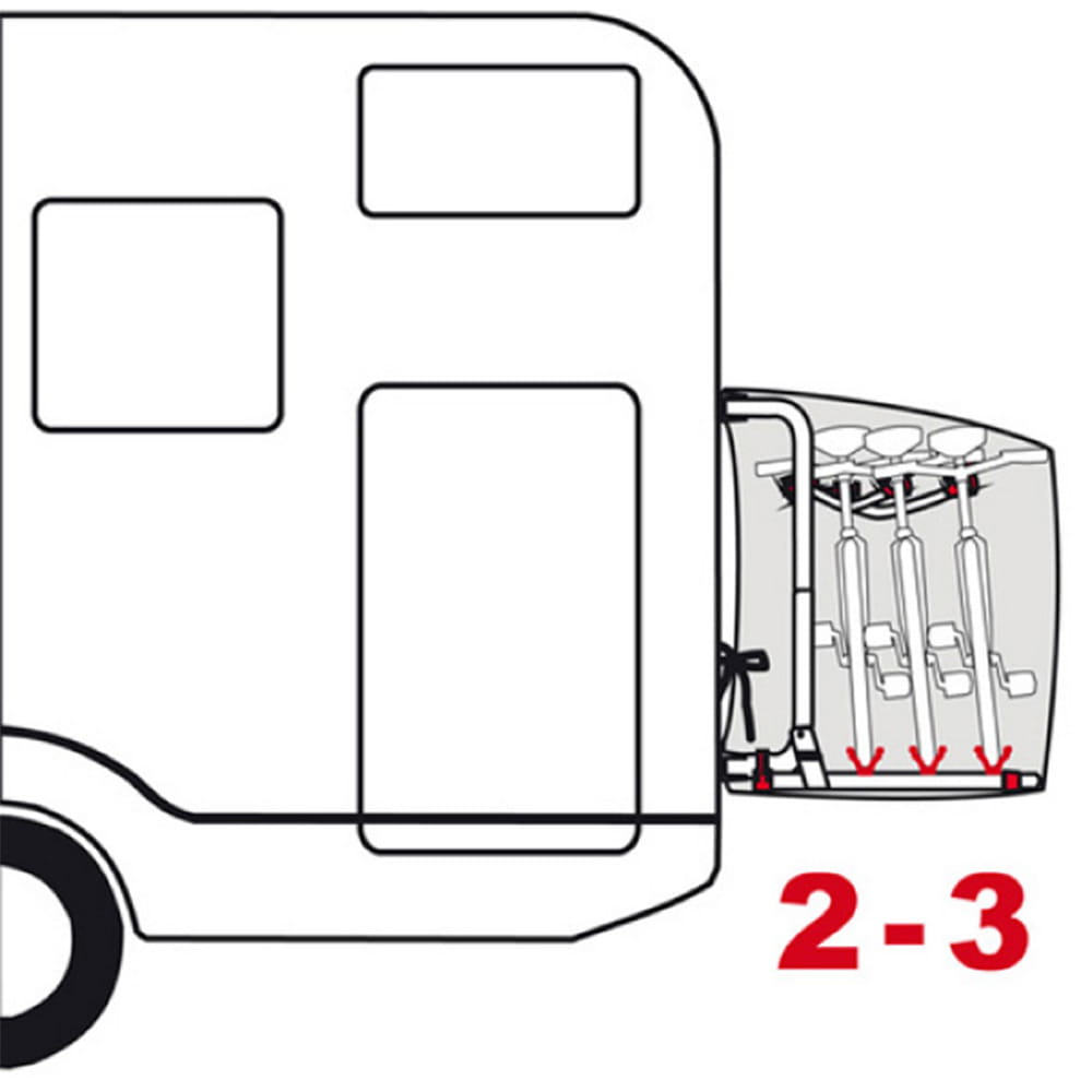 Housse Bike Cover S FIAMMA 2 � 3 v�los