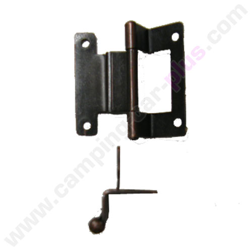 Charnire bronze dporte 51x57 mm
