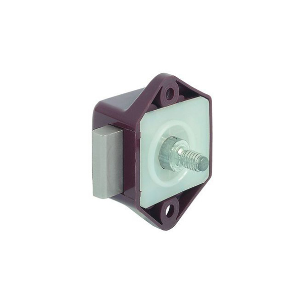 avis sur Mini serrure  poussoir marron