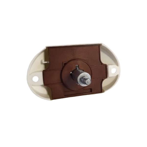 Serrure de porte 3 points blanche