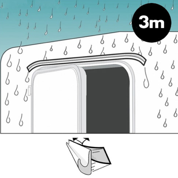 avis sur DRIP STOP 300 Mini gouttire 3m BLANC