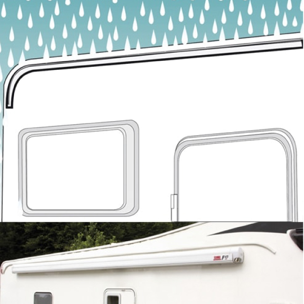 DRIP STOP 300 Mini gouttire 3m BLANC