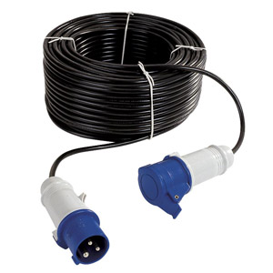 Prolongateur 50m - 230V P17 male et femelle