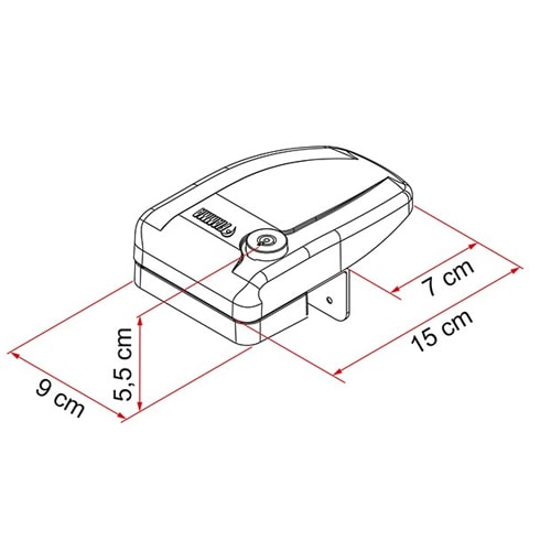 Serrure Fiamma Safe Door Frame