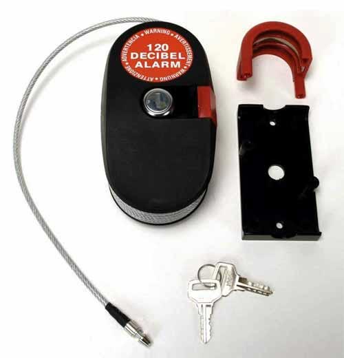 Cble Antivol AVEC ALARME 2m40 120db
