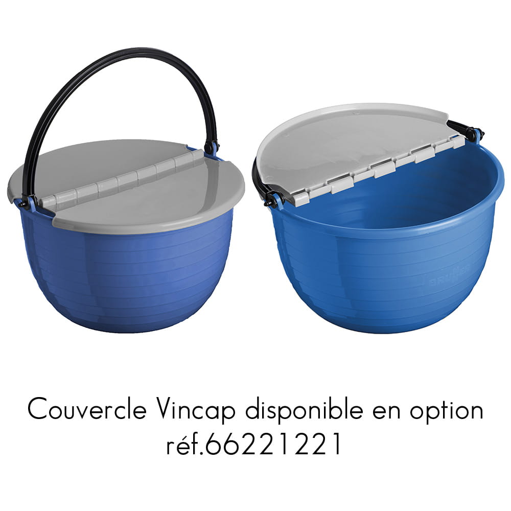 Seau multi usages 14L Vinis avec poign�e BRUNNER