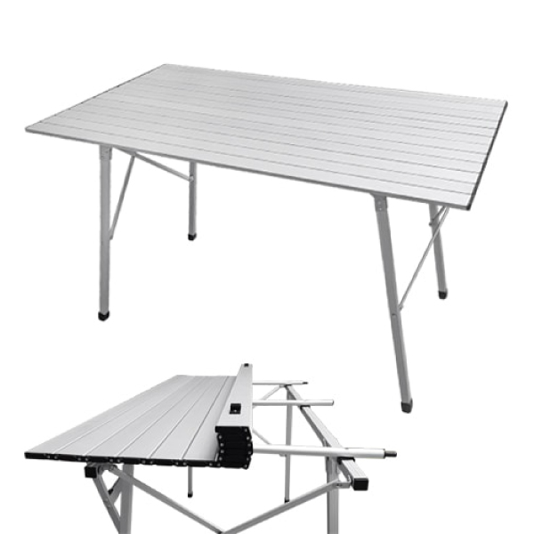 Table de camping alu 120x70cm