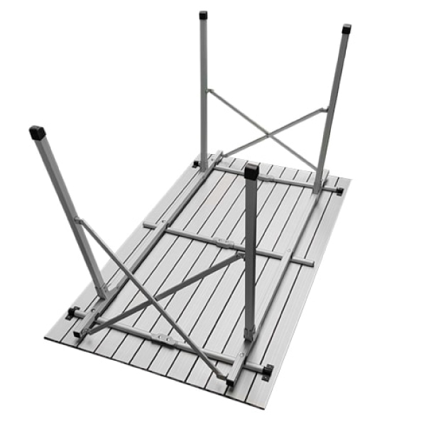 Table de camping alu 120x70cm