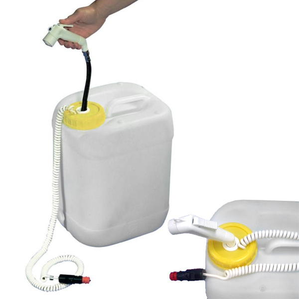 avis sur Douche mobile COMPLETE 12 V avec jerrican 20L