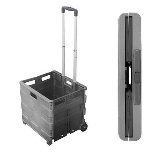 Chariot Box pliant 35 kg  roulettes