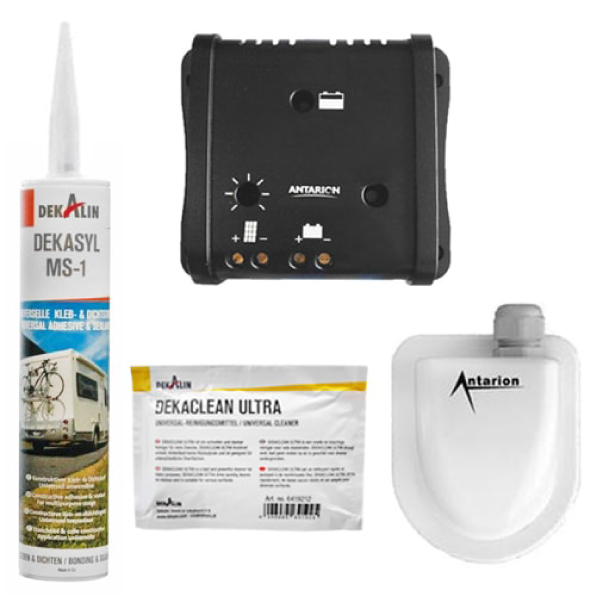 Panneau solaire ANTARION 150W + rgulateur et kit collage OFFERT