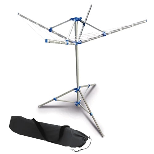 Sche linge parapluie avec pied et housse 