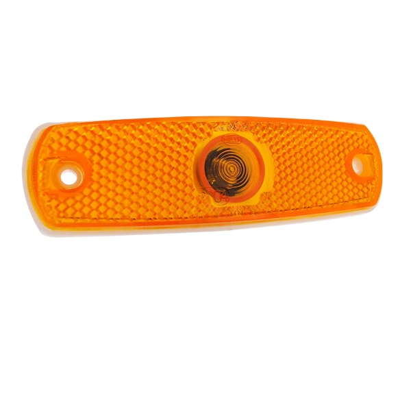 Feu de gabarit latéral HELLA orange 127x39x12mm