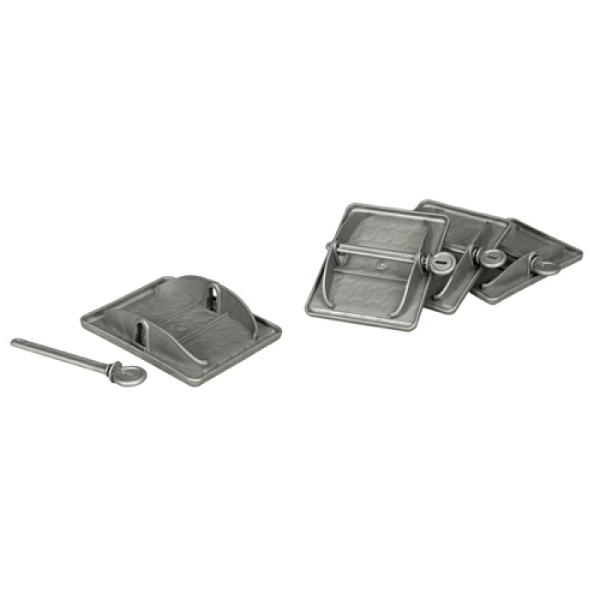 avis sur Plaquettes de stabilisation pour vrins- Lot de 4