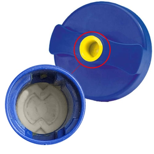 Bouchon d'eau FAP HSC bleu