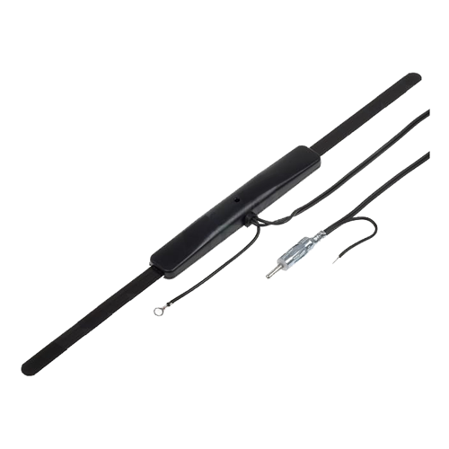 Voiture Pare-brise Antenne Radio AM FM Courte Fibre Carbon Mont  Auto-adhesif Antenne HB057