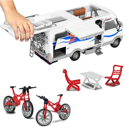 Jouet Camping car Holiday Camper 39cm