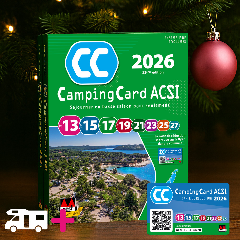 Guide ACSI 2026 + CampingCard