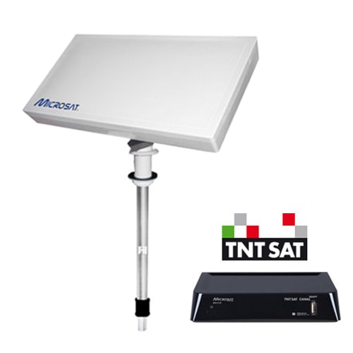 Antenne satellite plate MSAT330 avec dmo TNT HD