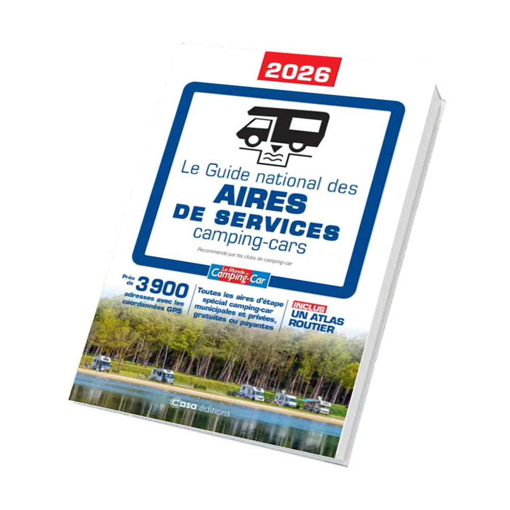 Guide National des aires de services camping-car 2026