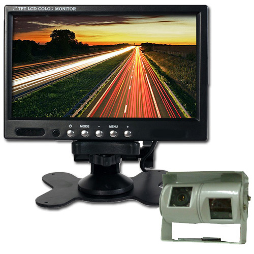 Pack camra double de recul LCD et moniteur